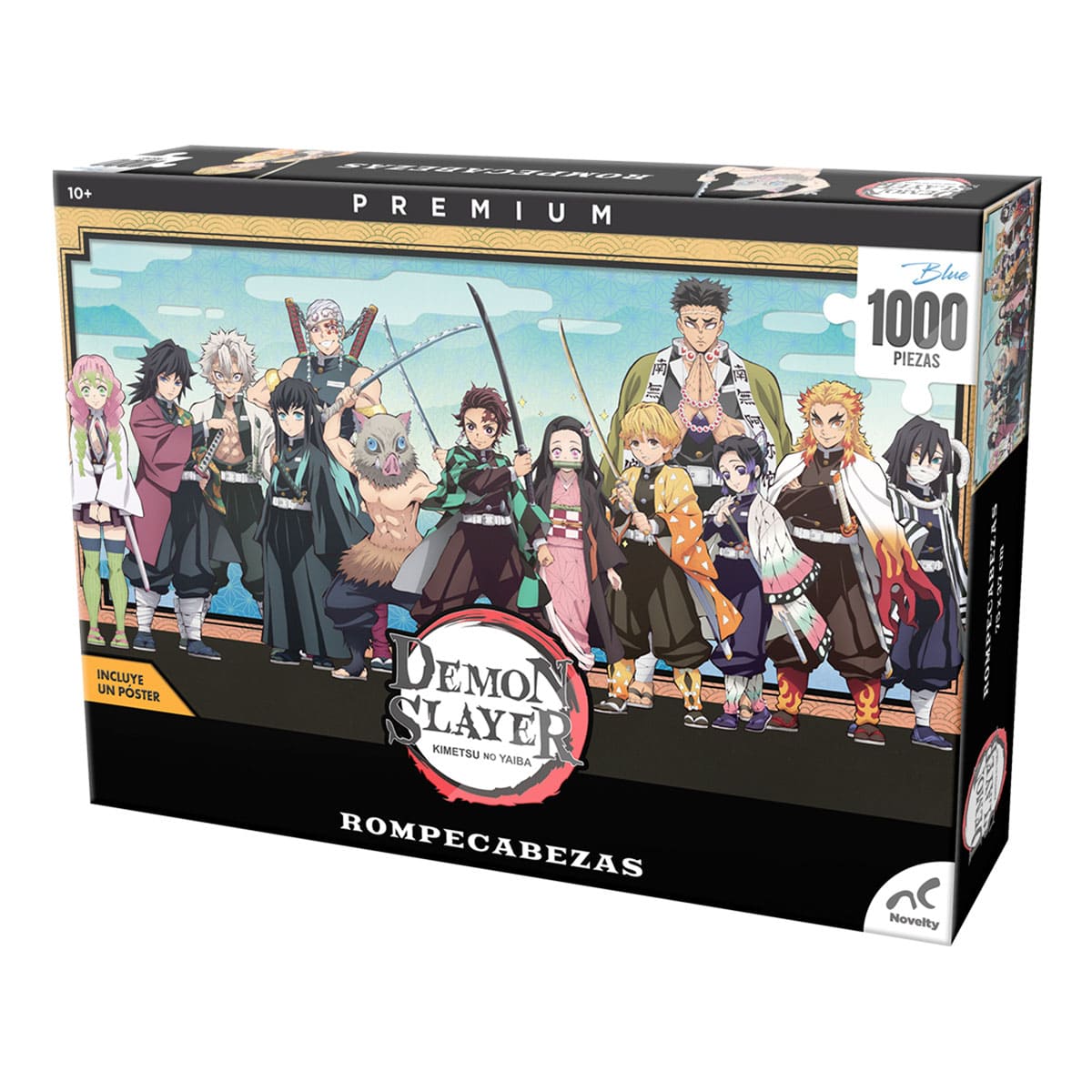 Rompecabezas Demon Slayer Coleccionable Premium 1000 Piezas