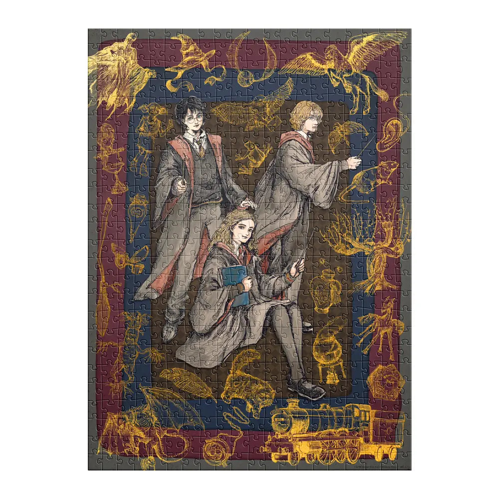 Rompecabezas Harry Potter Holográfico Coleccionable 500 Piezas