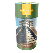 Rompecabezas Pirámide 1000 Piezas | Cilindro Coleccionable con Póster | Novelty