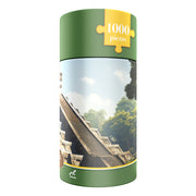 Rompecabezas Pirámide 1000 Piezas | Cilindro Coleccionable con Póster | Novelty