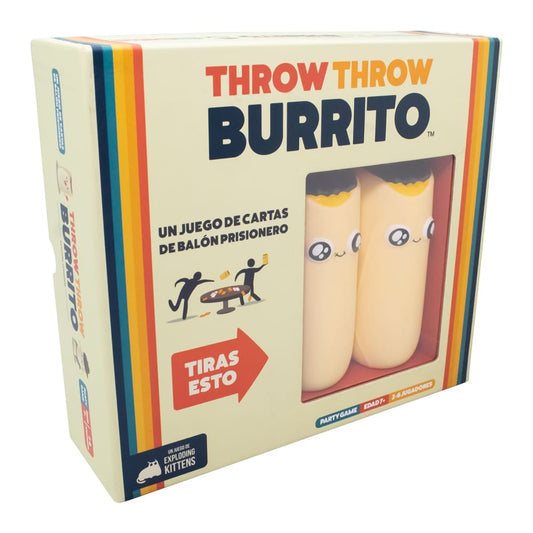 Juego de cartas Exploding Kittens Throw Throw Burrito