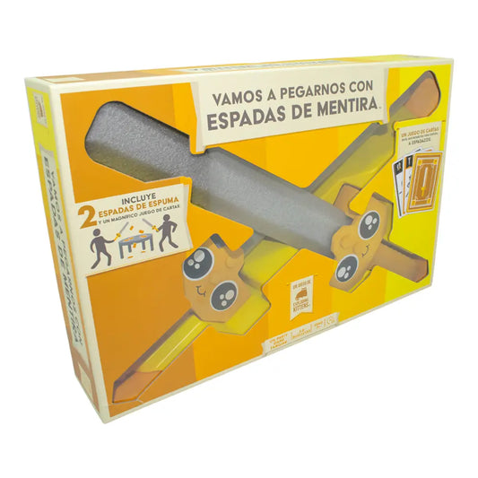 Juego de mesa vamos a pegarnos con espadas de mentira exploding kittens