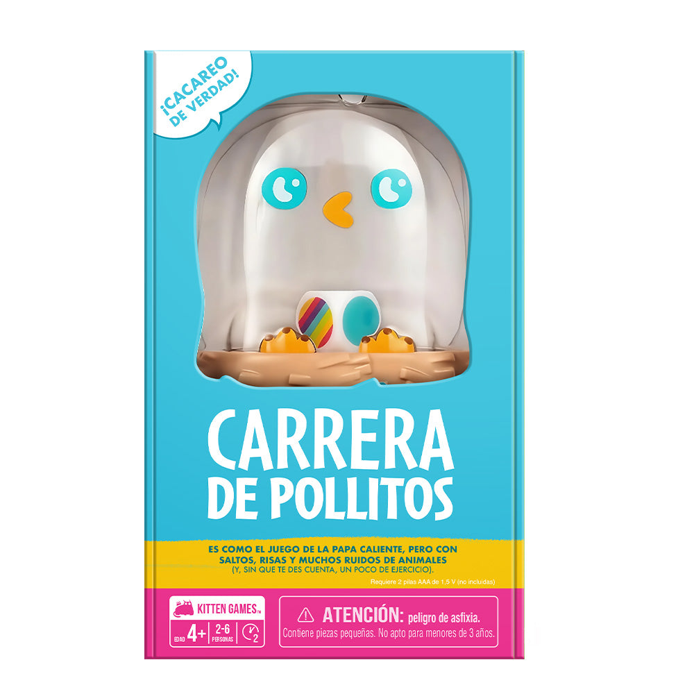 Juego de Mesa Carrera de Pollitos Exploding Kittens | Diversión Infantil