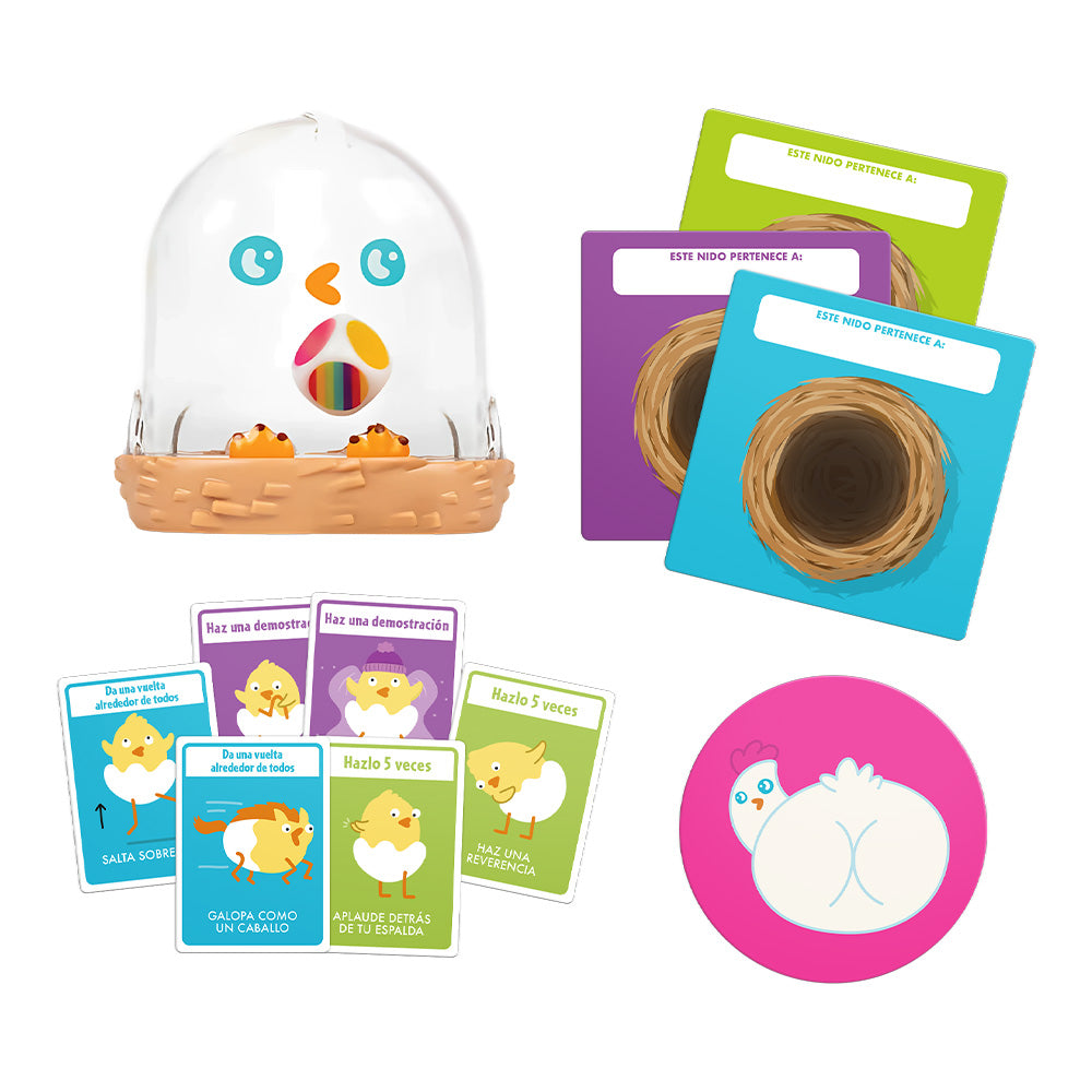 Juego de Mesa Carrera de Pollitos Exploding Kittens | Diversión Infantil