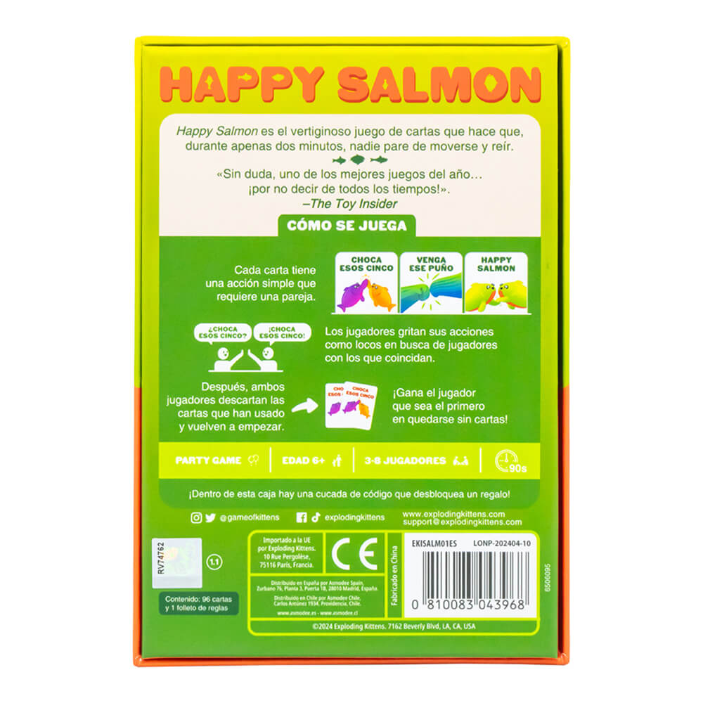 Juego Happy Salmon-Asmodee