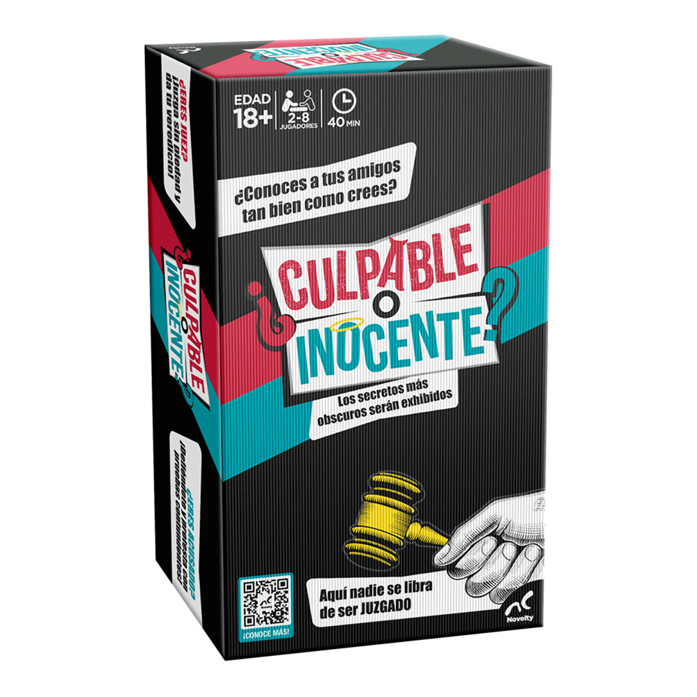 Juego de Mesa Culpable o Inocente | El Juicio Más Divertido entre Amigos