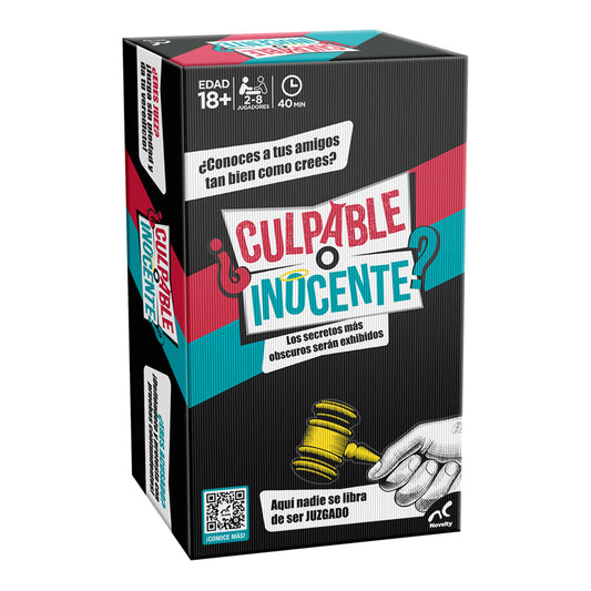 Juego de Mesa Culpable o Inocente | El Juicio Más Divertido entre Amigos