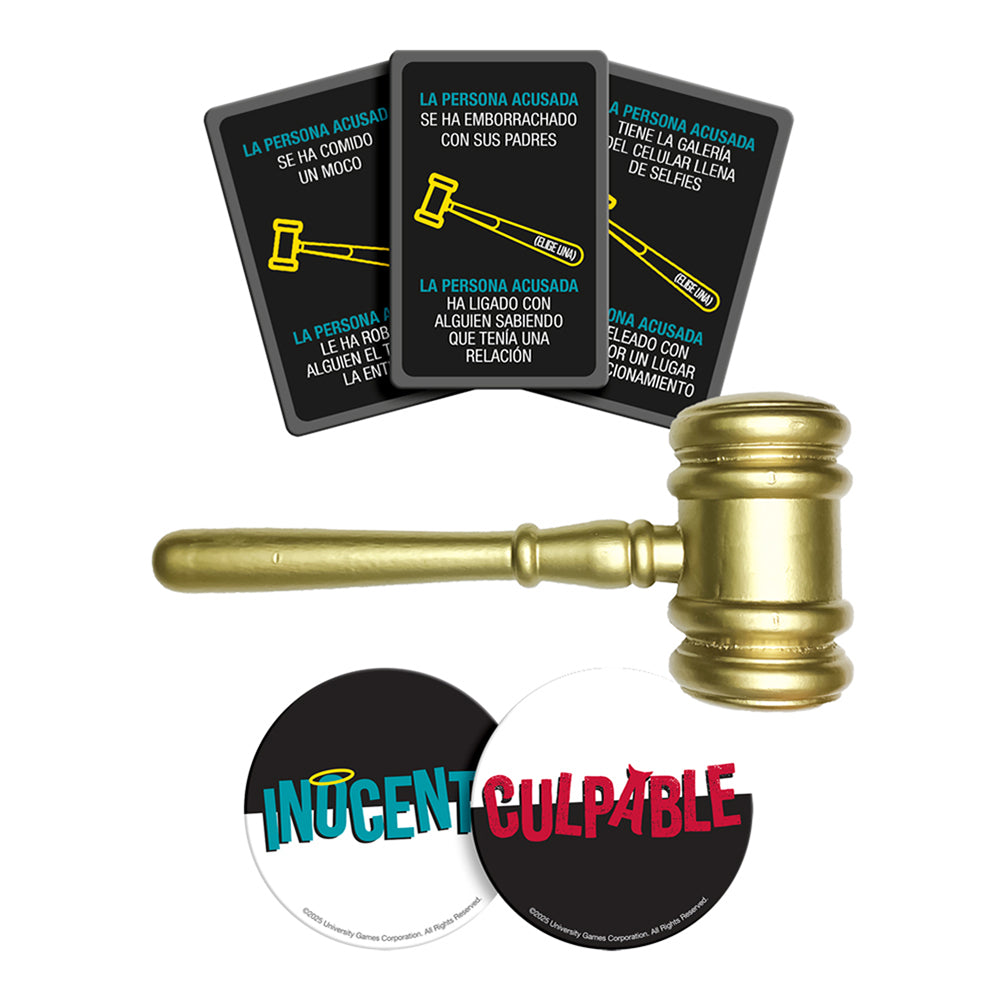 Juego de Mesa Culpable o Inocente | El Juicio Más Divertido entre Amigos