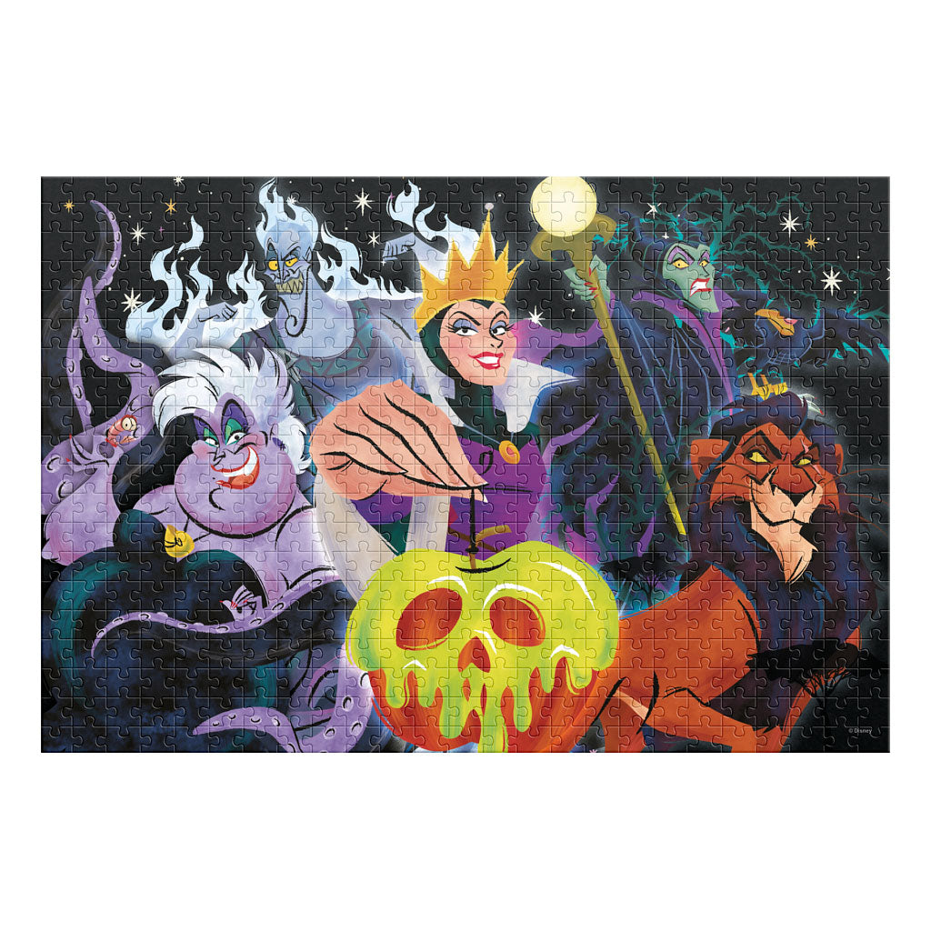 Rompecabezas Villanos Lenticular Grande 500 Piezas