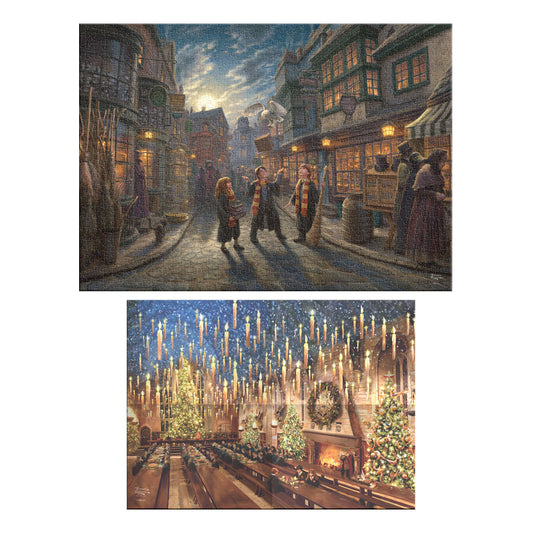Rompecabezas Premium Harry Potter – Thomas Kinkade de 1000 piezas