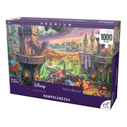 Rompecabezas Disney Maléfica Bella Durmiente Thomas Kinkade 1000 Piezas