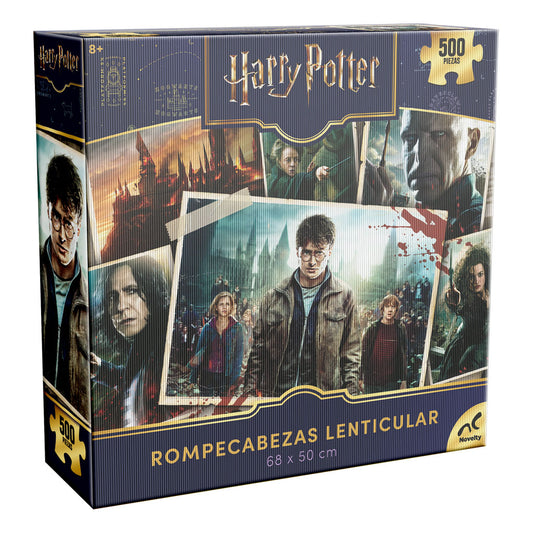 Rompecabezas Harry Potter Lenticular 500 Piezas | Efecto 3D y Licencia Oficial