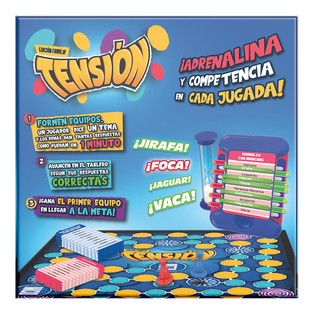 Juego de mesa Tensión-Preguntas rápidas |  Novelty