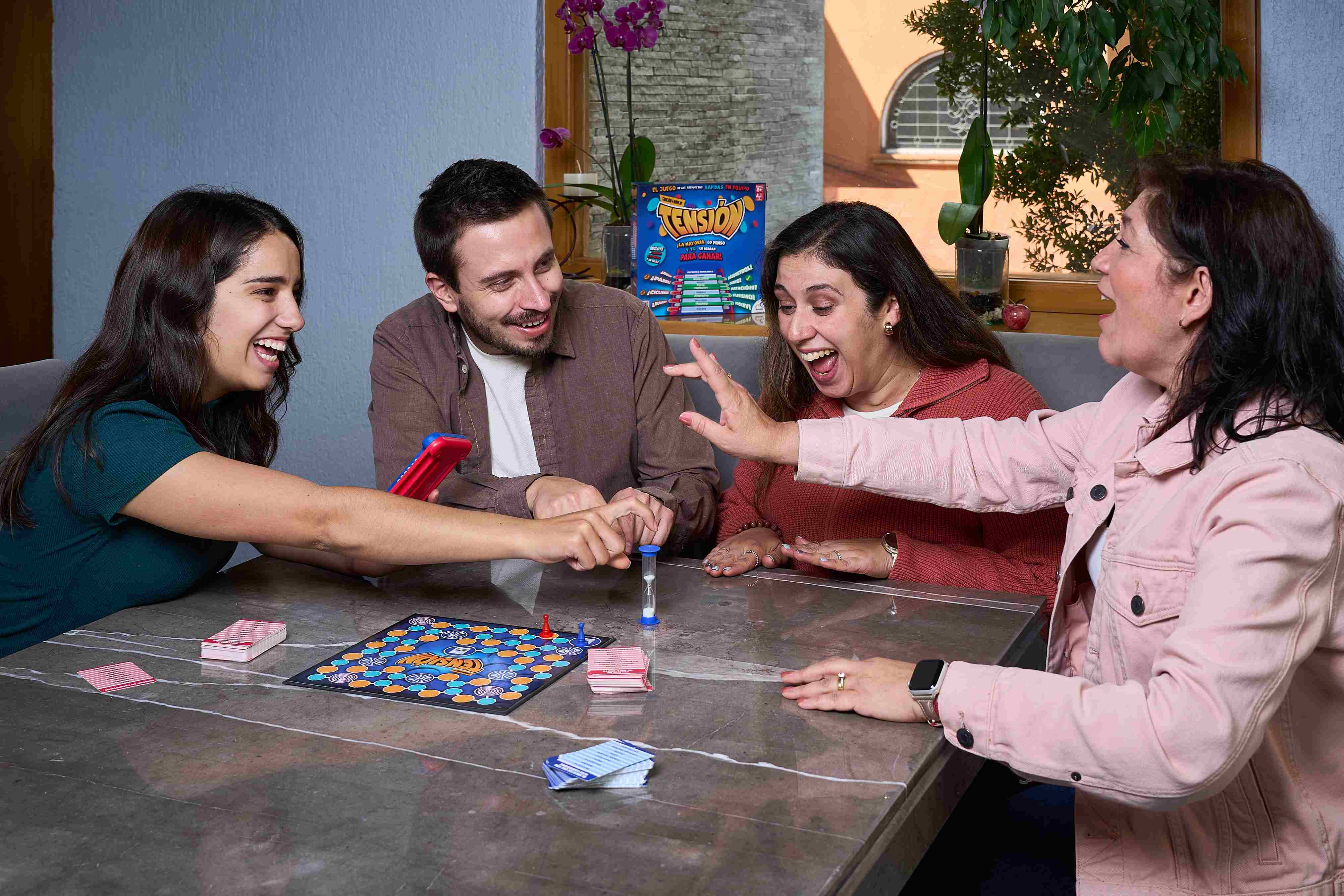 Juego de mesa Tensión-Preguntas rápidas |  Novelty