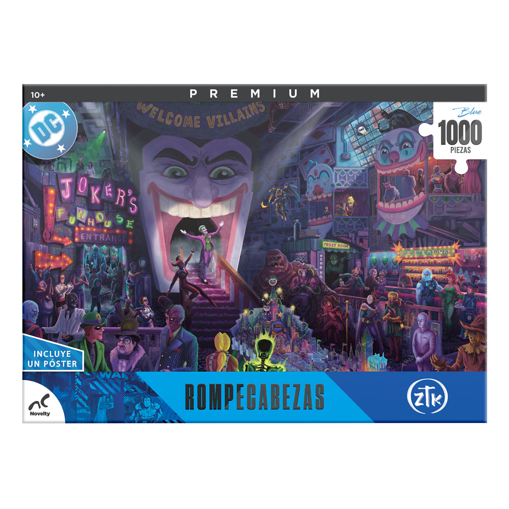 Rompecabezas DC Joker Premium 1000 piezas.