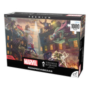 Rompecabezas Marvel Spider-Man vs Villanos Thomas Kinkade 1000 Piezas