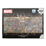 Rompecabezas Premium Marvel/X-Men Panorámico 1500 Piezas + Pósters