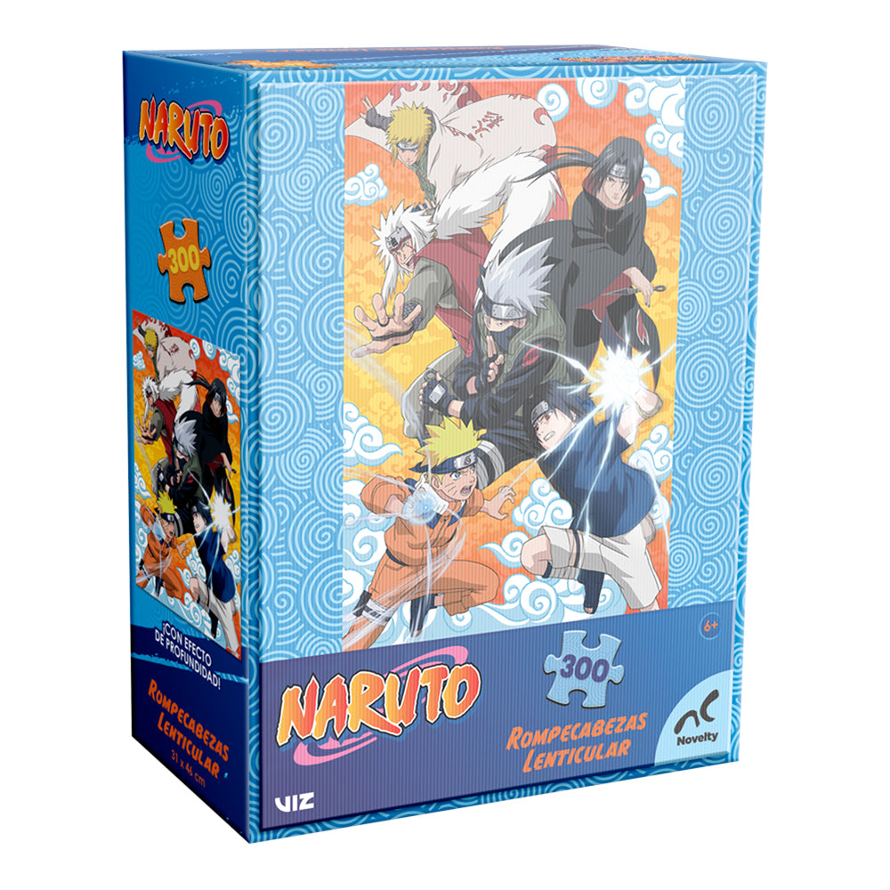 Rompecabezas Lenticular Naruto Clásico 300 Piezas | Novelty