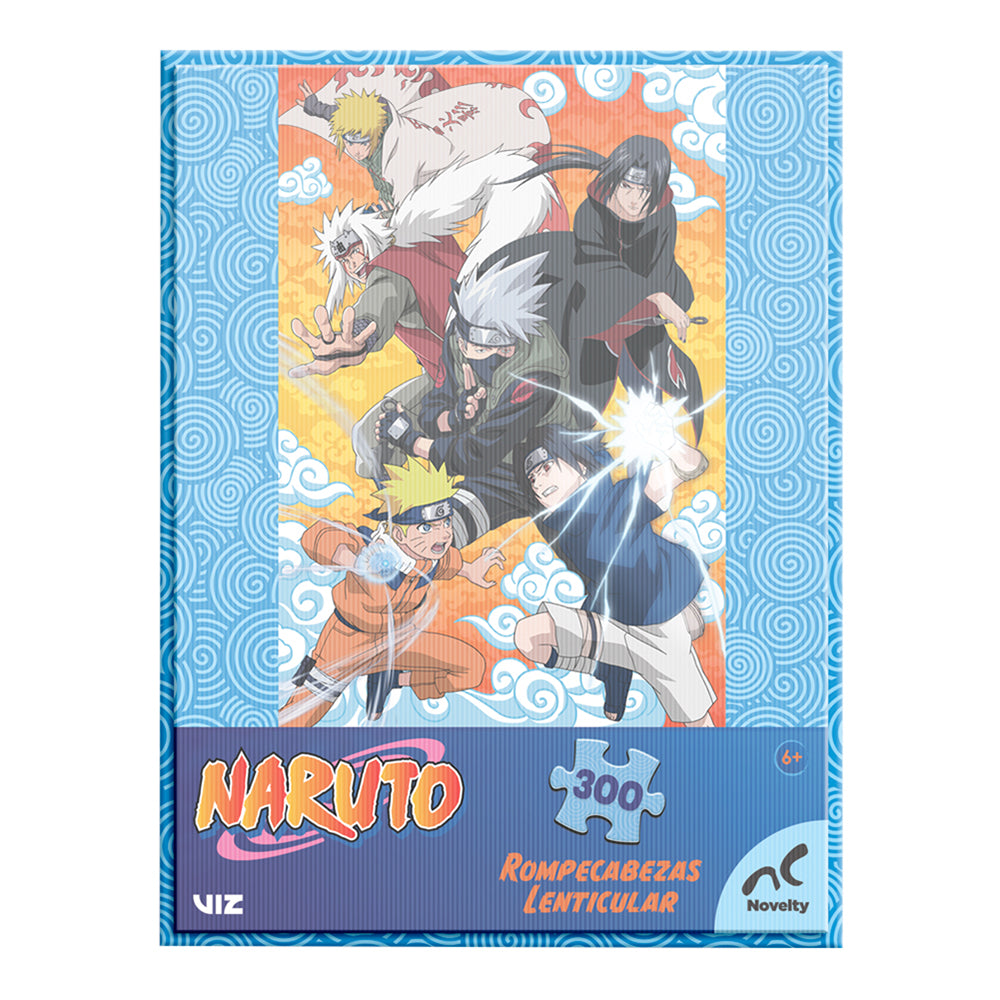 Rompecabezas Lenticular Naruto Clásico 300 Piezas | Novelty