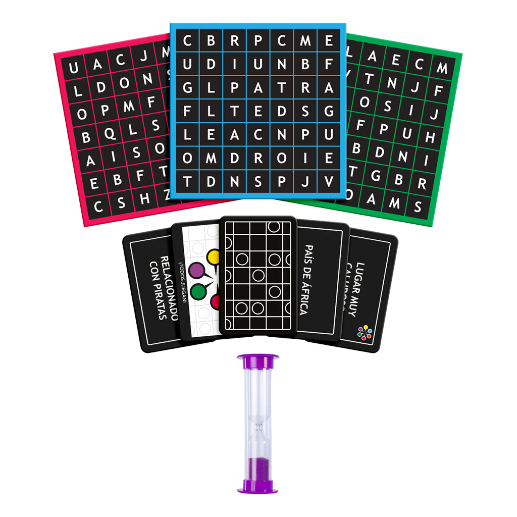 Juego de Mesa Bingo Palabras | Diversión educativa para niños y familias Novelty