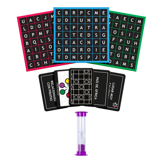 Juego de Mesa Bingo Palabras | Diversión educativa para niños y familias Novelty