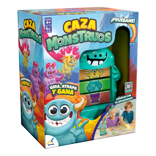 Juego de Mesa Caza Monstruos | Rápida Diversión para Niños | Observación y Reflejos