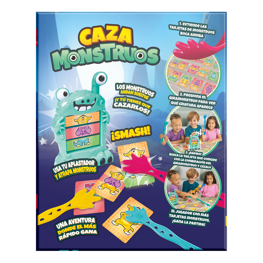 Juego de Mesa Caza Monstruos | Rápida Diversión para Niños | Observación y Reflejos