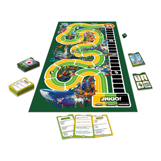 Maratón Chicos vs Grandes | Juego de Mesa Familiar Novelty