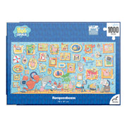 Rompecabezas Premium Bob Esponja 1000 Piezas | Con Portavasos Exclusivos