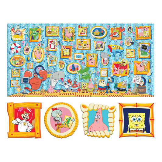 Rompecabezas Premium Bob Esponja 1000 Piezas | Con Portavasos Exclusivos