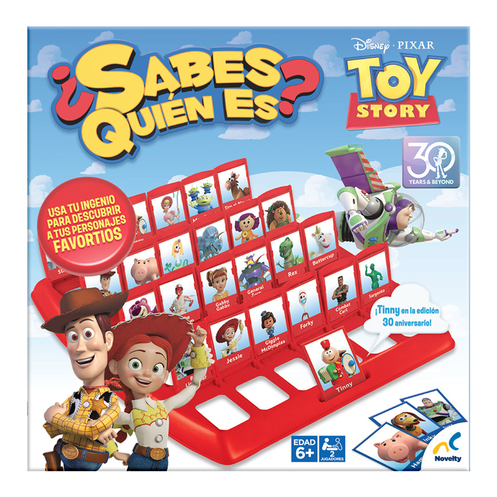 Juego de Mesa ¿Sabes Quién Es? Toy Story | Diversión Familiar Disney Pixar