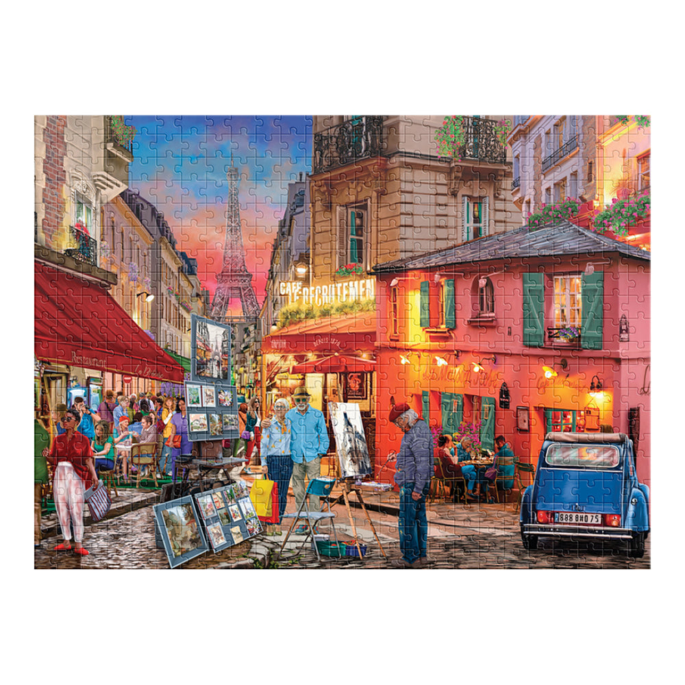 Rompecabezas Lenticular París 500 Piezas | Efecto 3D y Movimiento