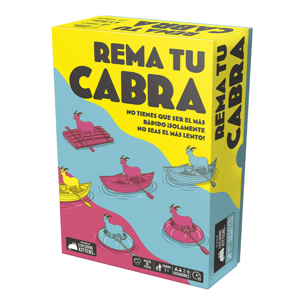 Rema Tu Cabra Exploding Kittens | Juego de Mesa Divertido y Rápido