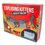 Juego de Cartas Exploding Kittens Edición El Juego del Tablero