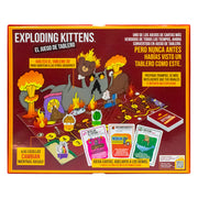 Juego de Cartas Exploding Kittens Edición El Juego del Tablero