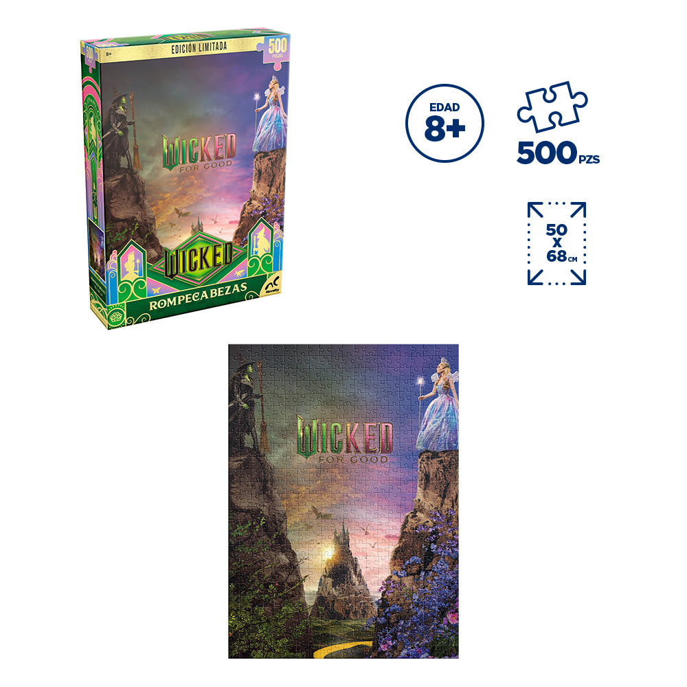 Rompecabezas Wicked Edición Limitada 500 Piezas | Novelty