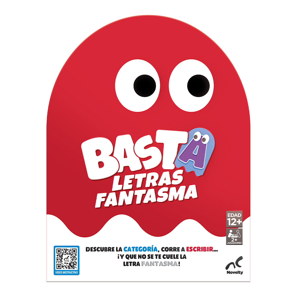 Juego de Mesa Novelty Basta Letras Fantasma | Juego de Palabras para Familia