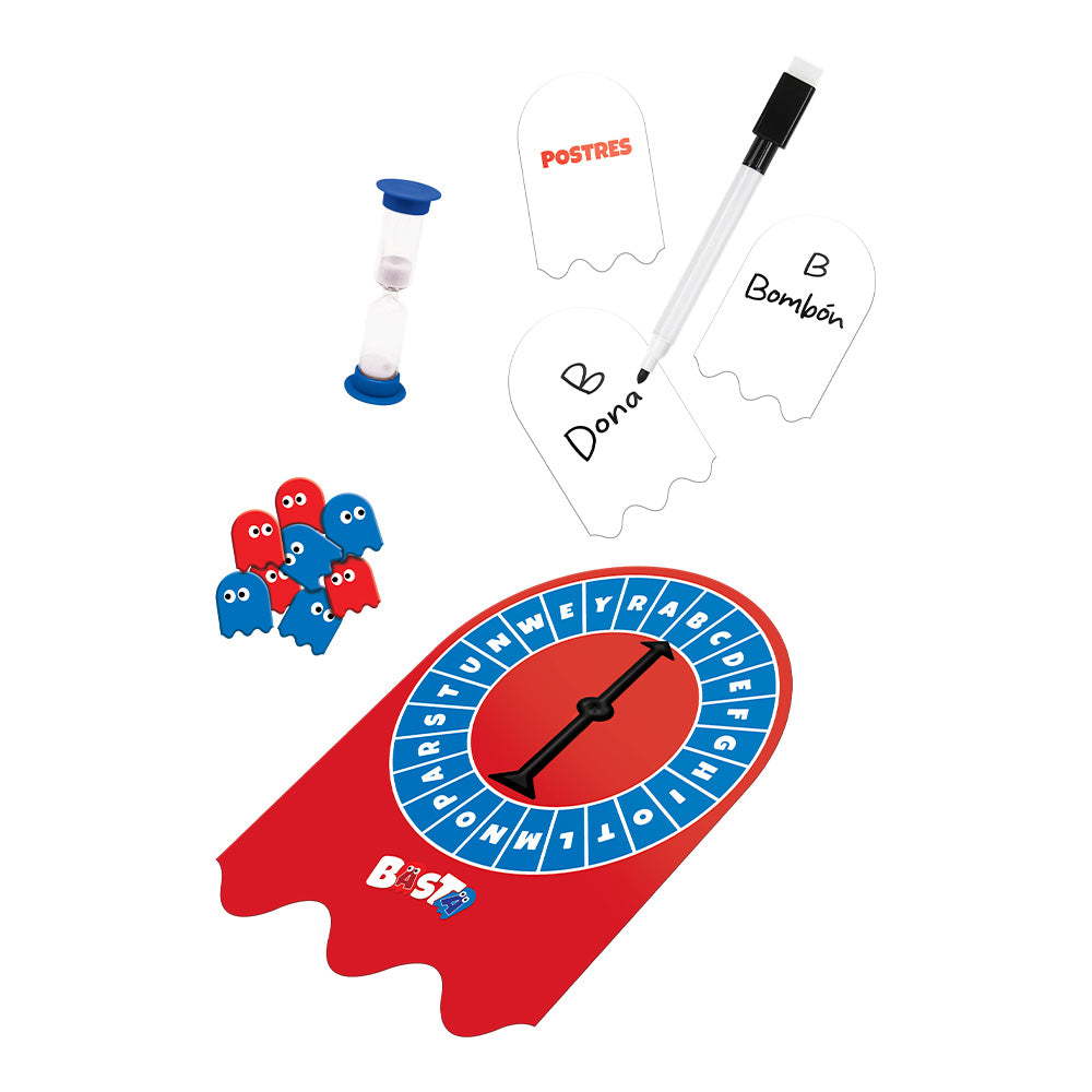 Juego de Mesa Novelty Basta Letras Fantasma | Juego de Palabras para Familia