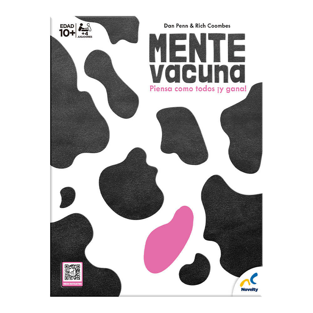 Juego de Mesa Mente Vacuna Novelty | Juego de Preguntas para Familia y Amigos