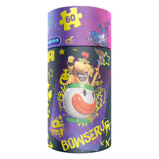 Rompecabezas Mario Galaxy Holográfico Cilindro 60 Piezas