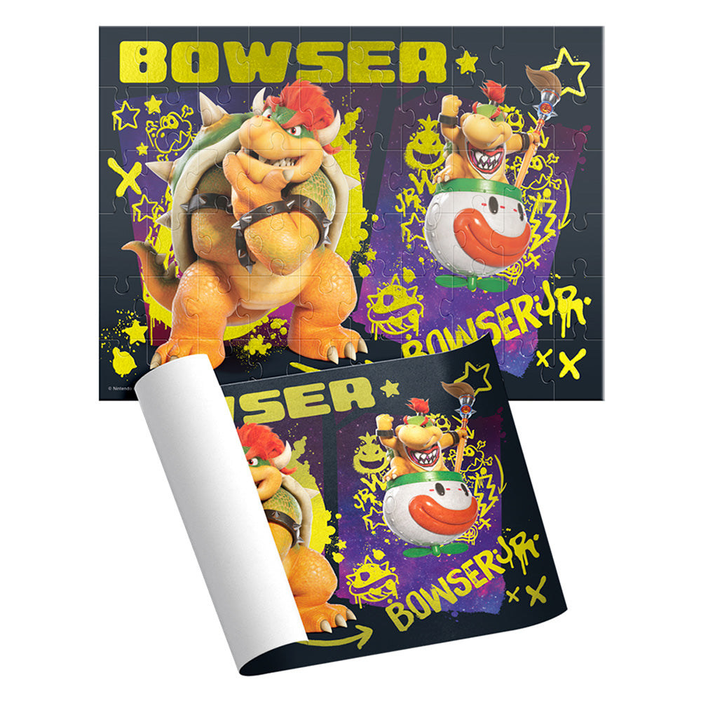 Rompecabezas Mario Galaxy Holográfico Cilindro 60 Piezas