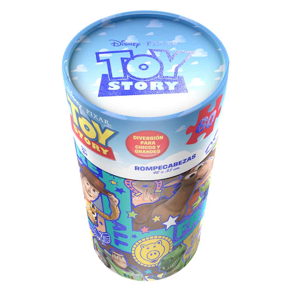 Rompecabezas Toy Story 60 Piezas Novelty| Holográfico con Póster