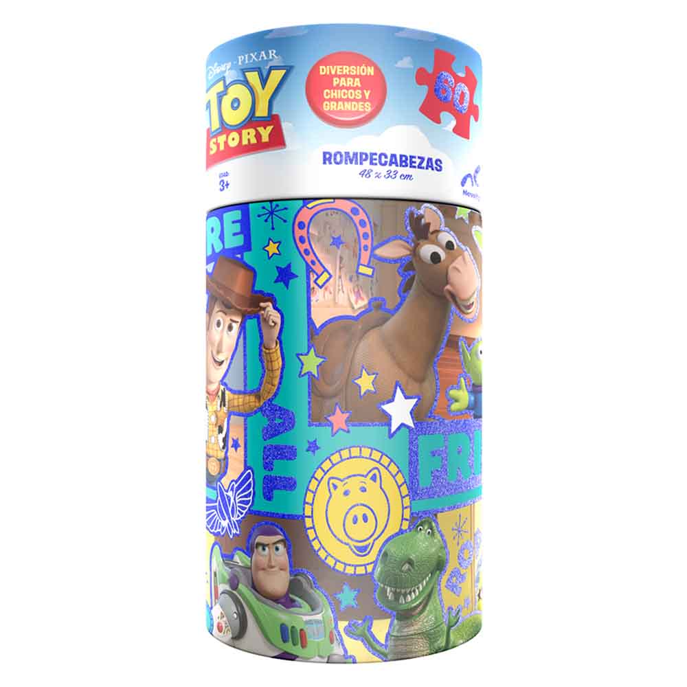 Rompecabezas Toy Story 60 Piezas Novelty| Holográfico con Póster