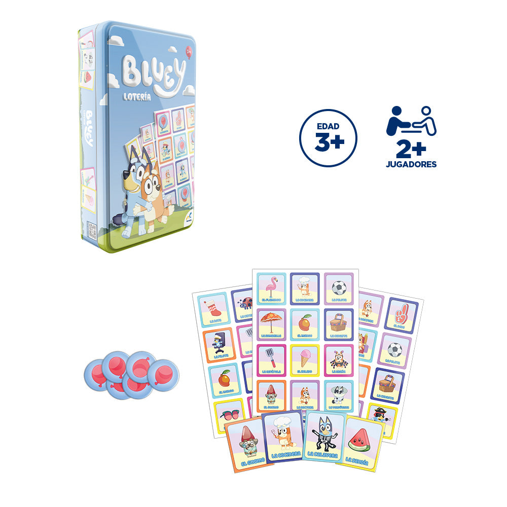 Lotería  Bluey Tin