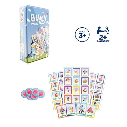 Lotería  Bluey Tin