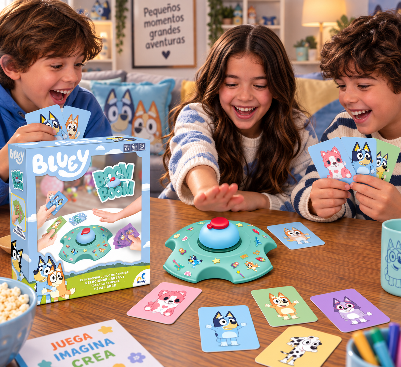 Juego de Mesa Boom Boom Bluey