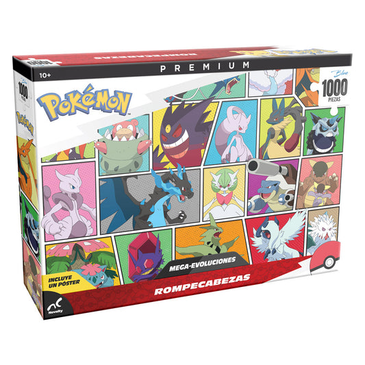 Rompecabezas Premium Pokémon Evolution 1000 Piezas | Coleccionable