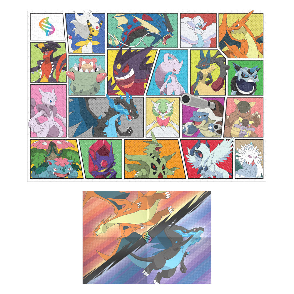 Rompecabezas Premium Pokémon Evolution 1000 Piezas | Coleccionable| Novelty