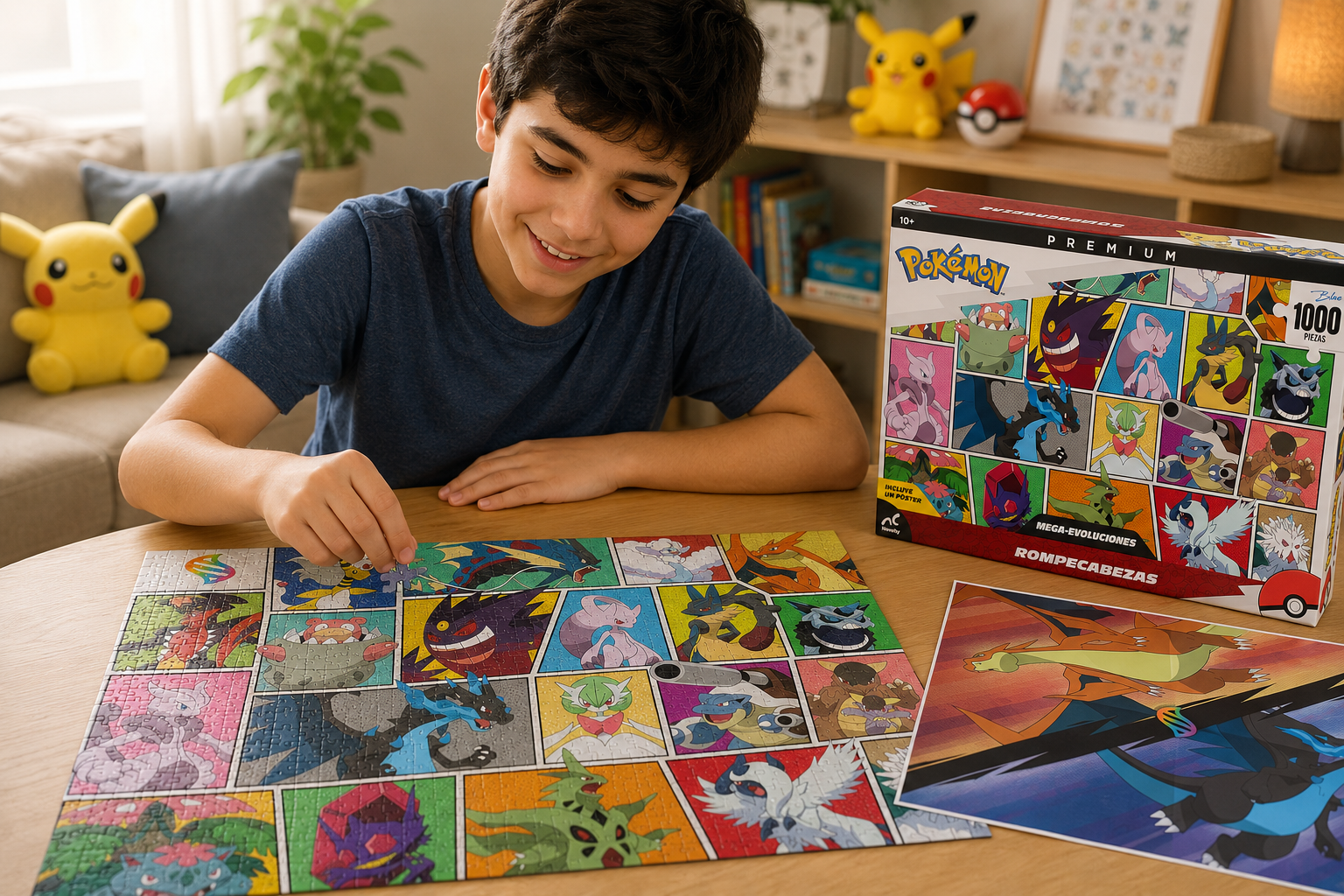 Rompecabezas Pokémon Evolution Premium 1000 Piezas