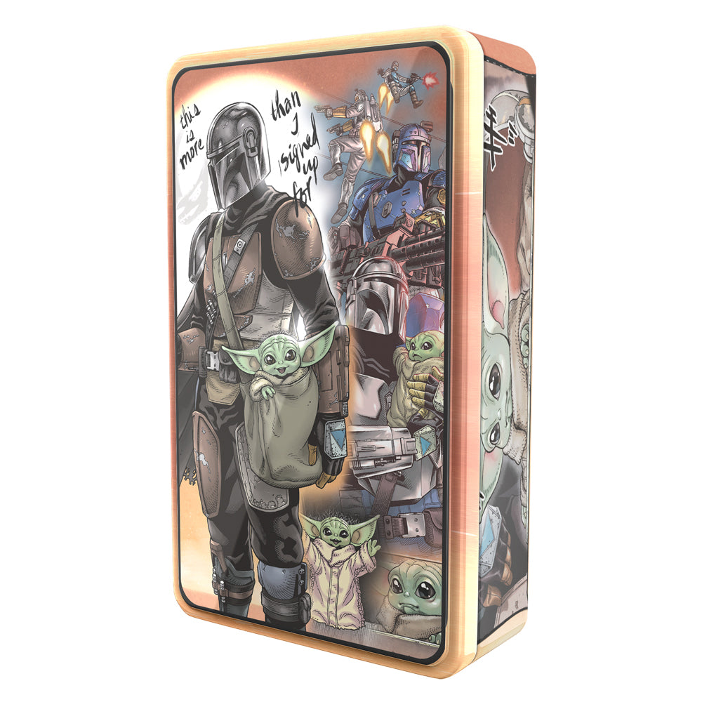 Rompecabezas Tin Mandalorian 500 Piezas | Mando y Grogu Cómic| NOVELTY